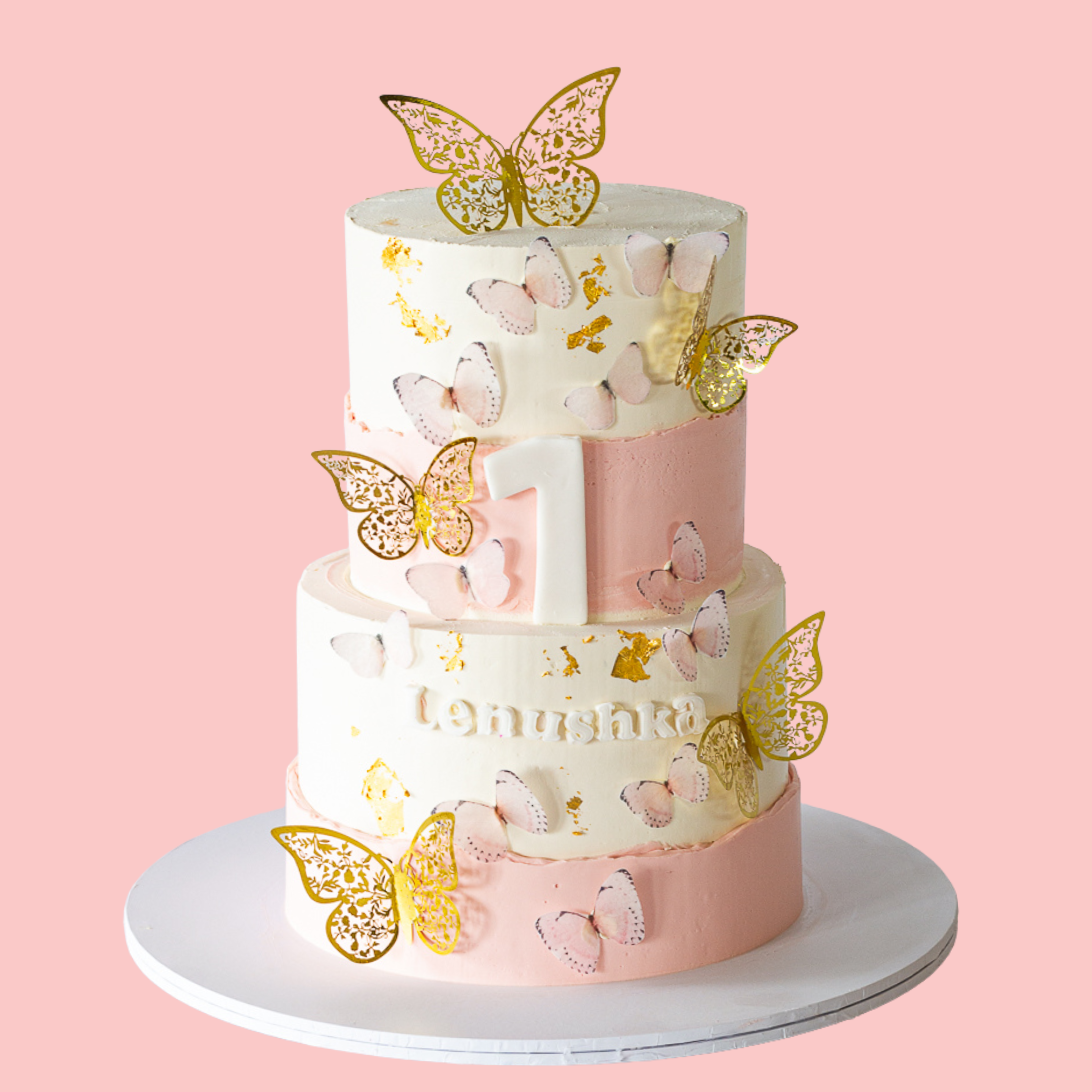 Butterfly Theme Cake